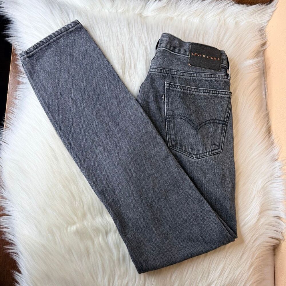 Levi’s Line 8 Black Wash Jeans Size 27